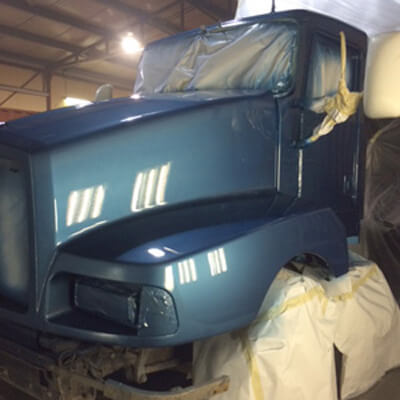 Commercial Truck Sandblasting